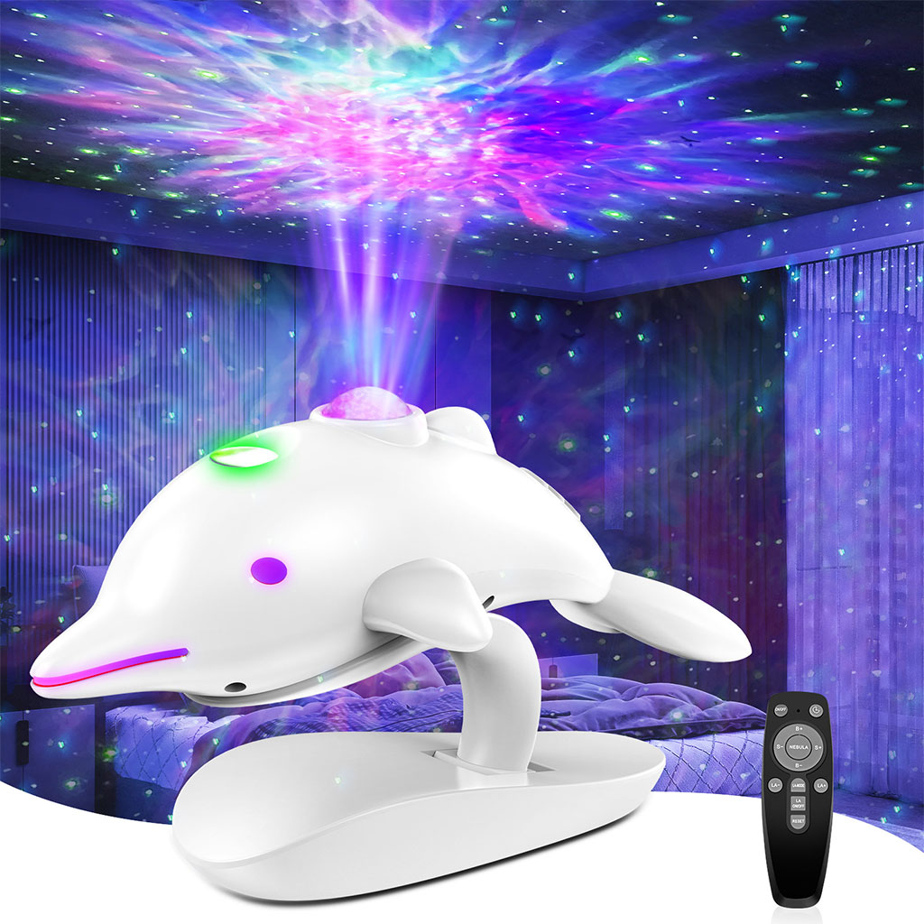 Projecteur de Lumière Etoilée Galaxie avec Télécommande - جهاز عرض النجوم 1
