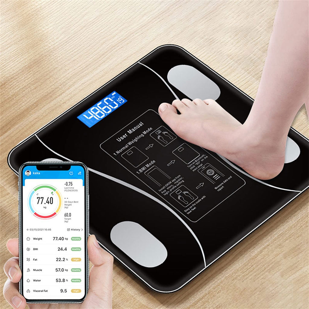 Balance Pèse-personne Intelligent et Précise avec Smart App - ميزان إلكتروني 1