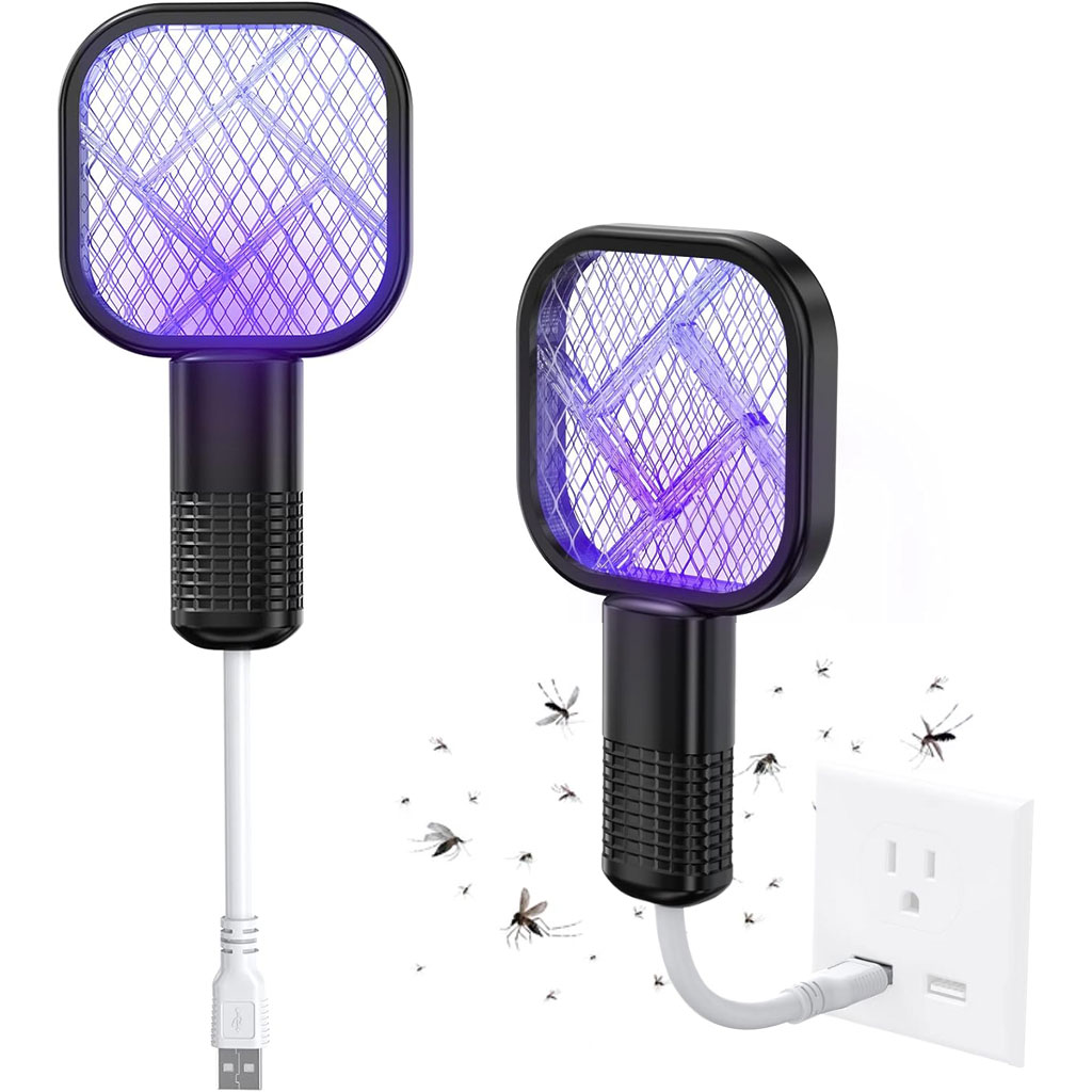 Mini Tapette à mouches USB avec Lumière LED Violette - مصيدة الناموس 1