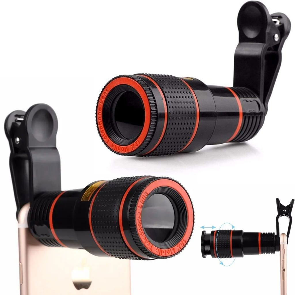 Objectif de Caméra Universel Clip-on pour Smartphone avec Zoom 14x – عدسة كاميرا هاتف الذكي 1