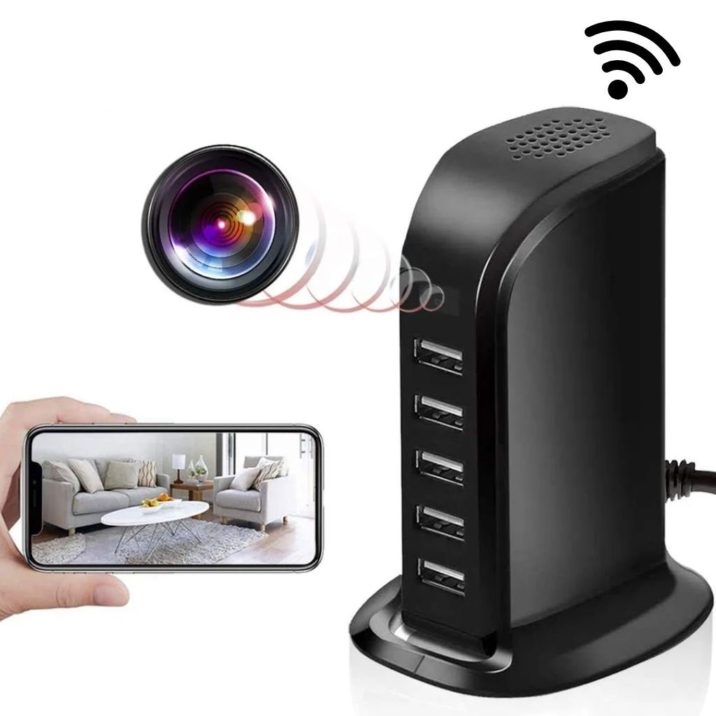 Adaptateur Chargeur USB Intelligent avec Caméra Wi-Fi – كاميرا خفية واي فاي 1