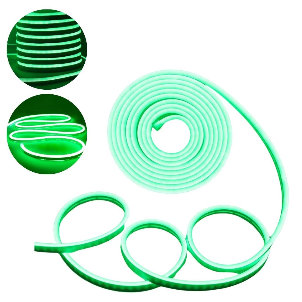 Strip LED 5M Coleur Vert Effet Neon - شريط إضاءة 1
