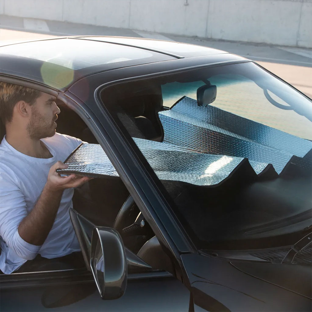 Pare-soleil Réflecteur pour Pare-brise de Voiture - مظلة الزجاج الأمامي العاكسة والواقية من الحرارة - 6