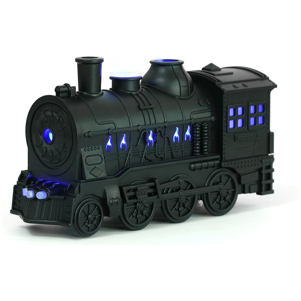 Diffuseur d'Huiles Essentielles en Forme de Train Humidificateur Ultrasonique - موزع روائح بتصميم القطار سعة 300 مل - 11