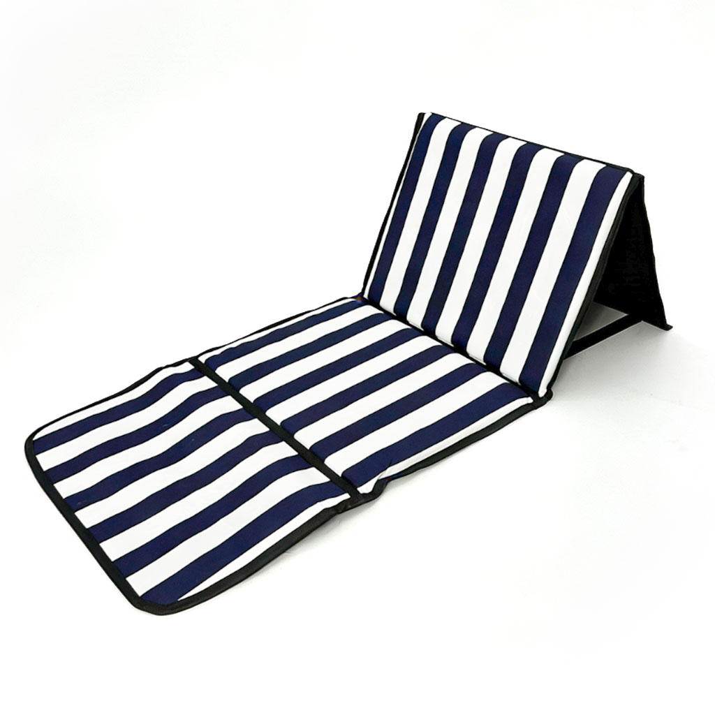 Tapis de Plage Pliable avec Dossier Réglable - حصيرة وكرسي الشاطئ القابل للطي مزود بمسند ظهر 2
