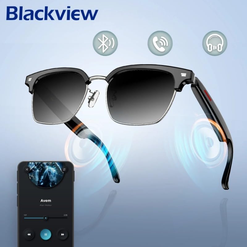 Lunettes Connectées F60 de Traduction IA et Audio Open-Ear Bluetooth 5.4 - نظارات المترجم الذكية بالذكاء الاصطناعي - 2