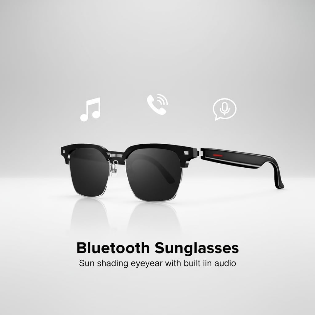 Lunettes Connectées F60 de Traduction IA et Audio Open-Ear Bluetooth 5.4 - نظارات المترجم الذكية بالذكاء الاصطناعي - 1