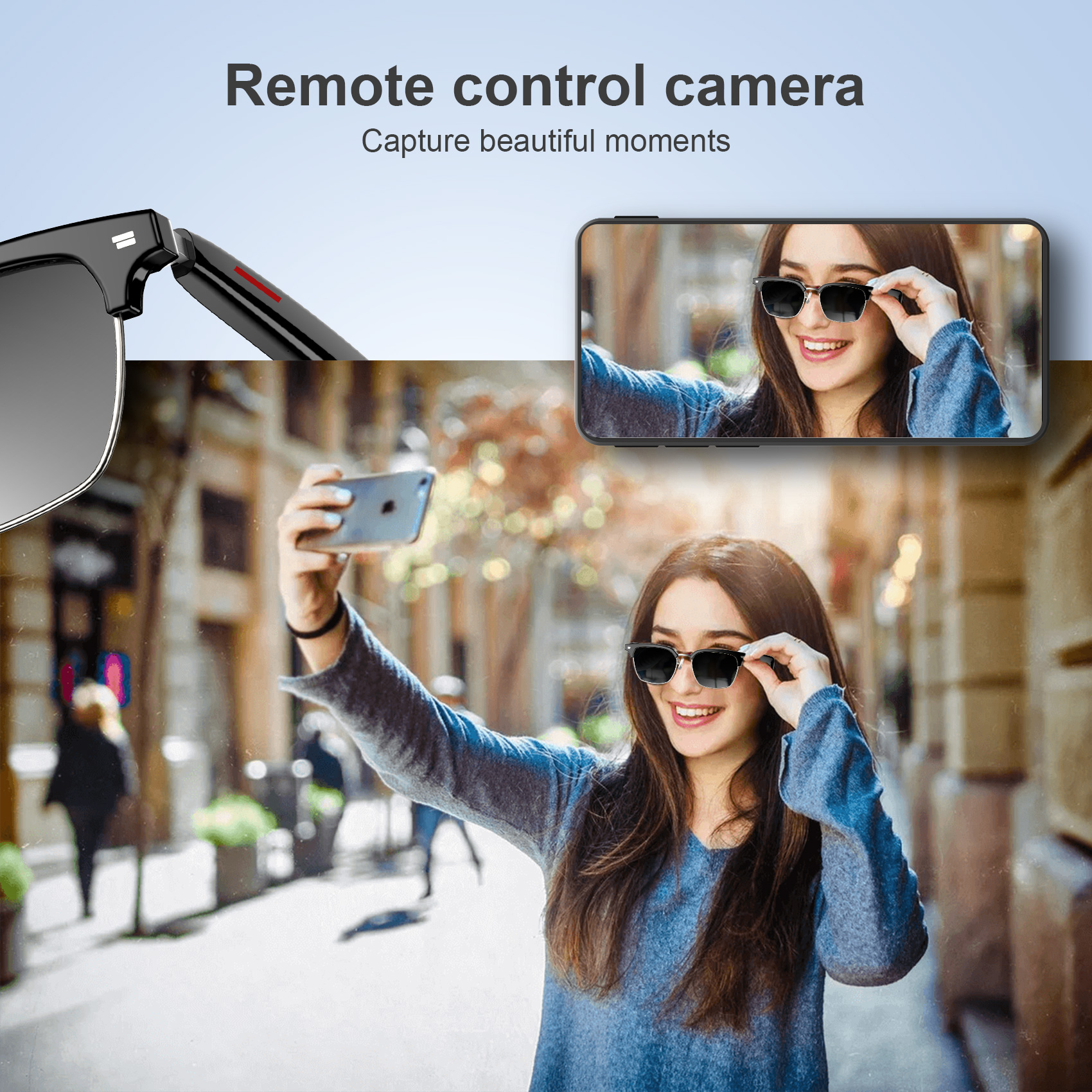 Lunettes Connectées F60 de Traduction IA et Audio Open-Ear Bluetooth 5.4 - نظارات المترجم الذكية بالذكاء الاصطناعي - 13