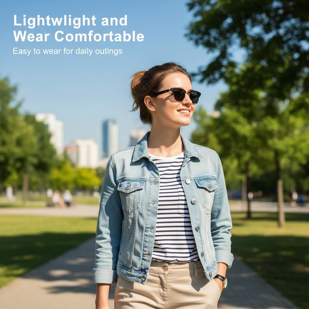 Lunettes Connectées F60 de Traduction IA et Audio Open-Ear Bluetooth 5.4 - نظارات المترجم الذكية بالذكاء الاصطناعي 5