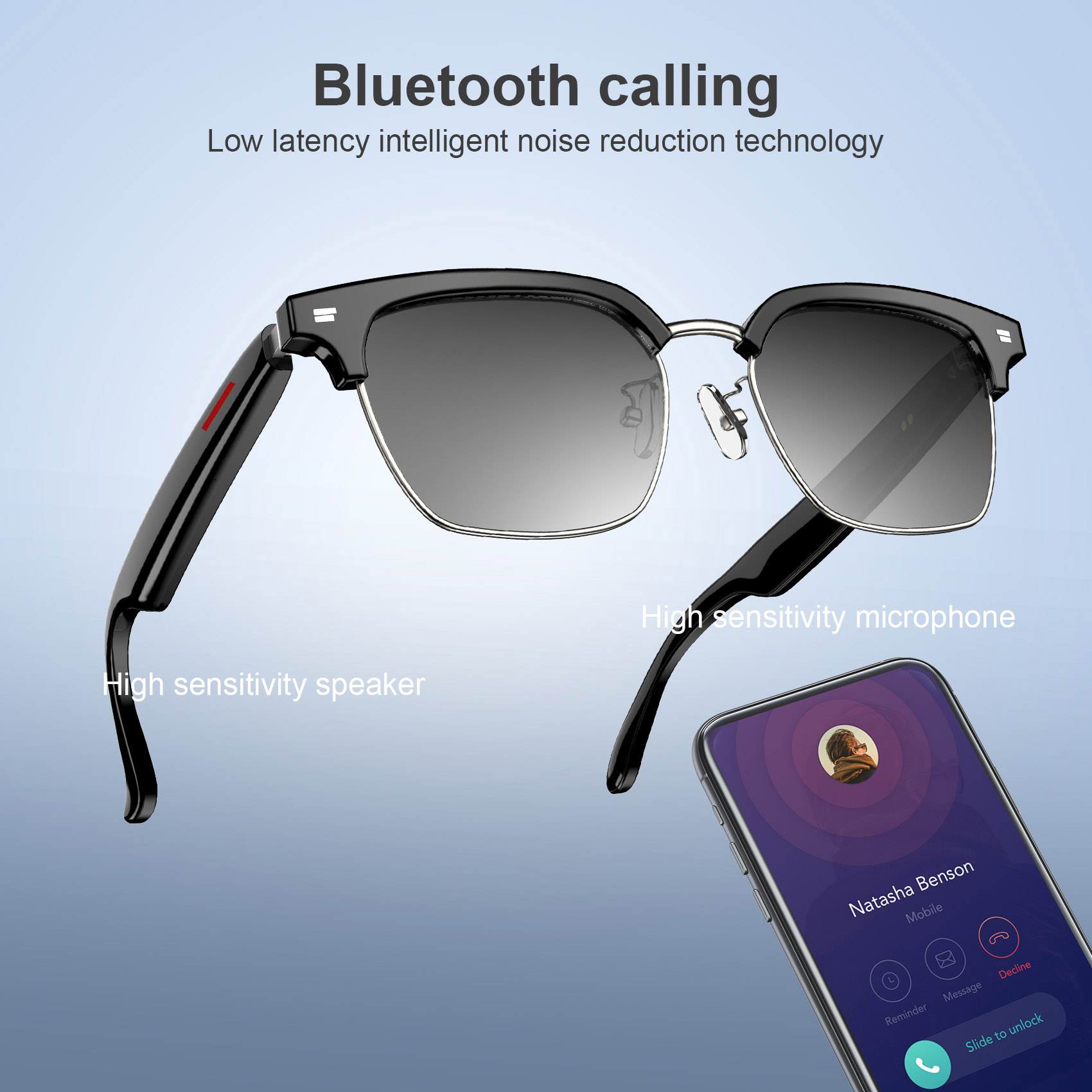 Lunettes Connectées F60 de Traduction IA et Audio Open-Ear Bluetooth 5.4 - نظارات المترجم الذكية بالذكاء الاصطناعي 17