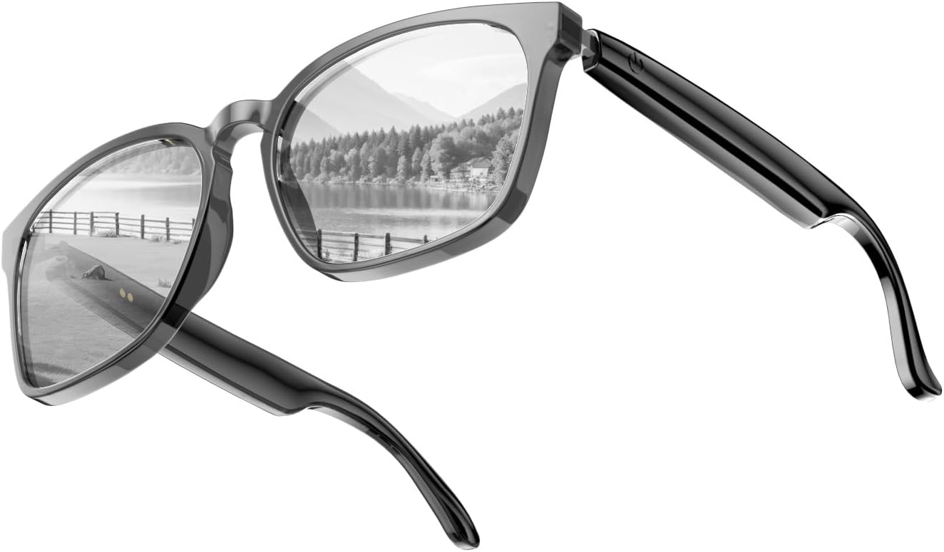 Lunettes Connectées GS03 de Traduction IA et Audio Open-Ear Bluetooth 5.4 - نظارات المترجم الذكية بالذكاء الاصطناعي 12