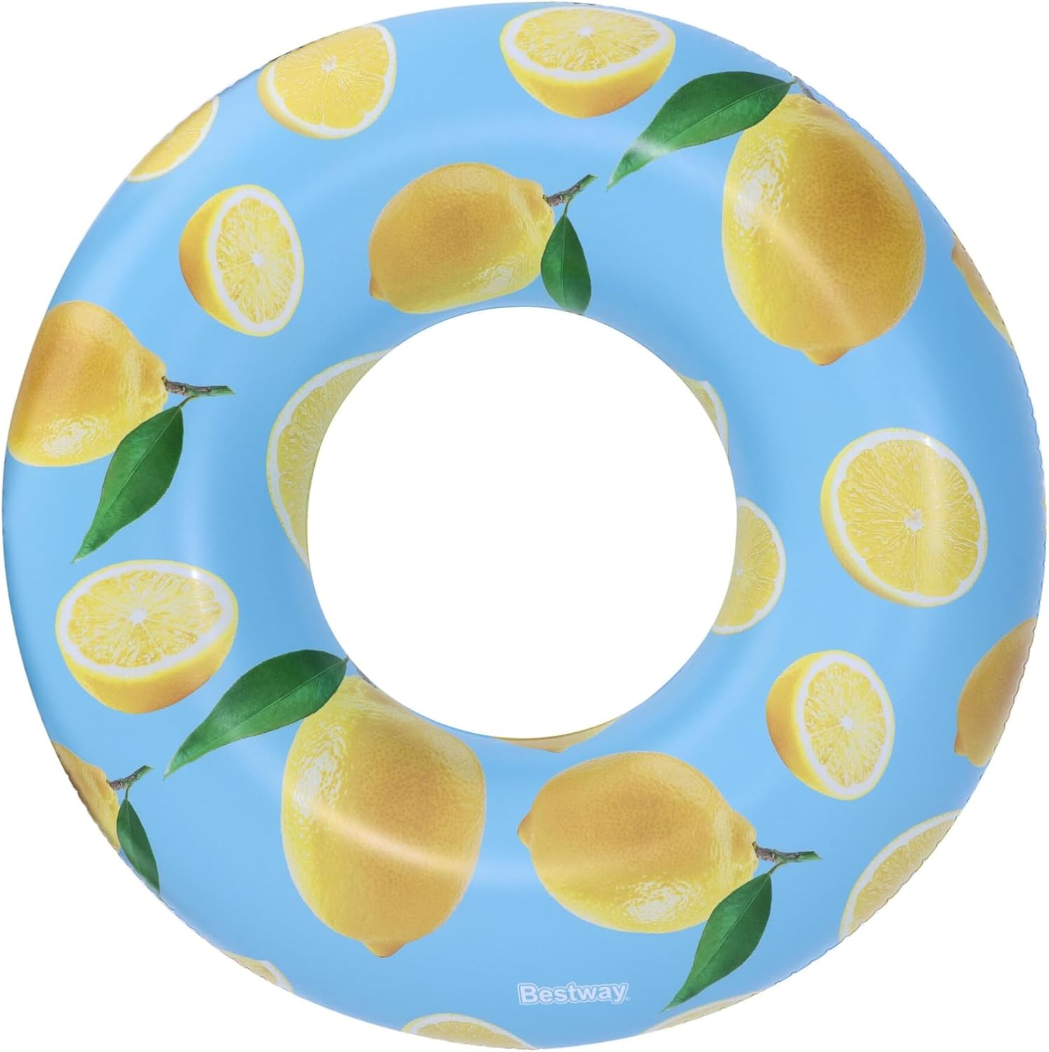 Bouée Gonflable Parfumée au Citron Bestway Scentsational 119cm - عوامة المسبح المعطرة بست واي برائحة الليمون 119 سم - 1