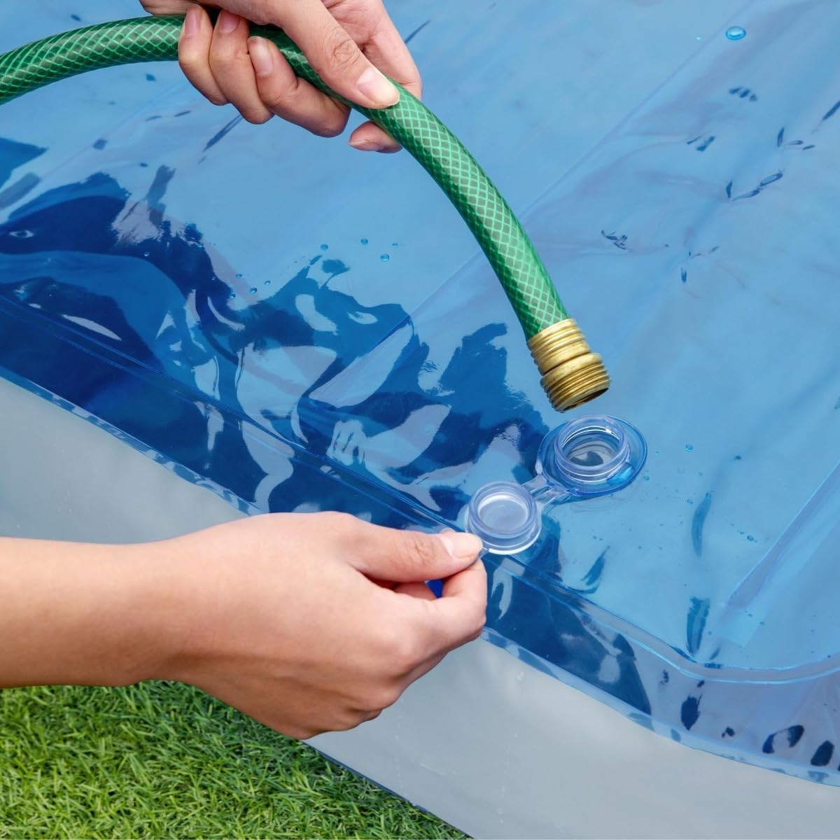 Matelas de Piscine Gonflable Bestway Transat avec Chambre à Eau Rafraîchissante - سرير المسبح والشاطئ الهوائي الفاخر مع حجرة تبريد مائية - 4