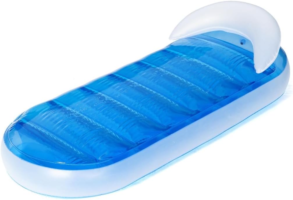 Matelas de Piscine Gonflable Bestway Transat avec Chambre à Eau Rafraîchissante - سرير المسبح والشاطئ الهوائي الفاخر مع حجرة تبريد مائية 2