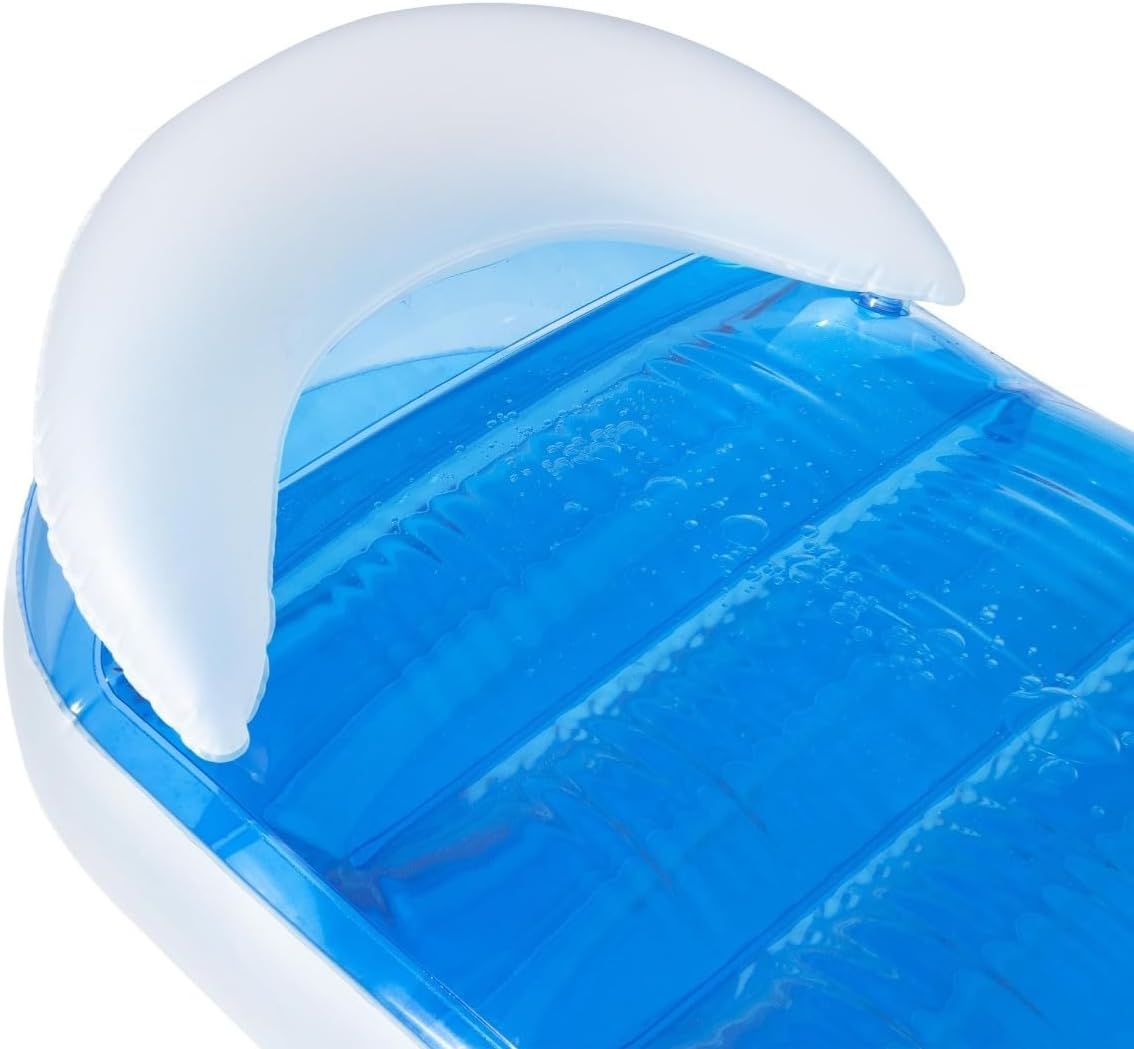 Matelas de Piscine Gonflable Bestway Transat avec Chambre à Eau Rafraîchissante - سرير المسبح والشاطئ الهوائي الفاخر مع حجرة تبريد مائية 4