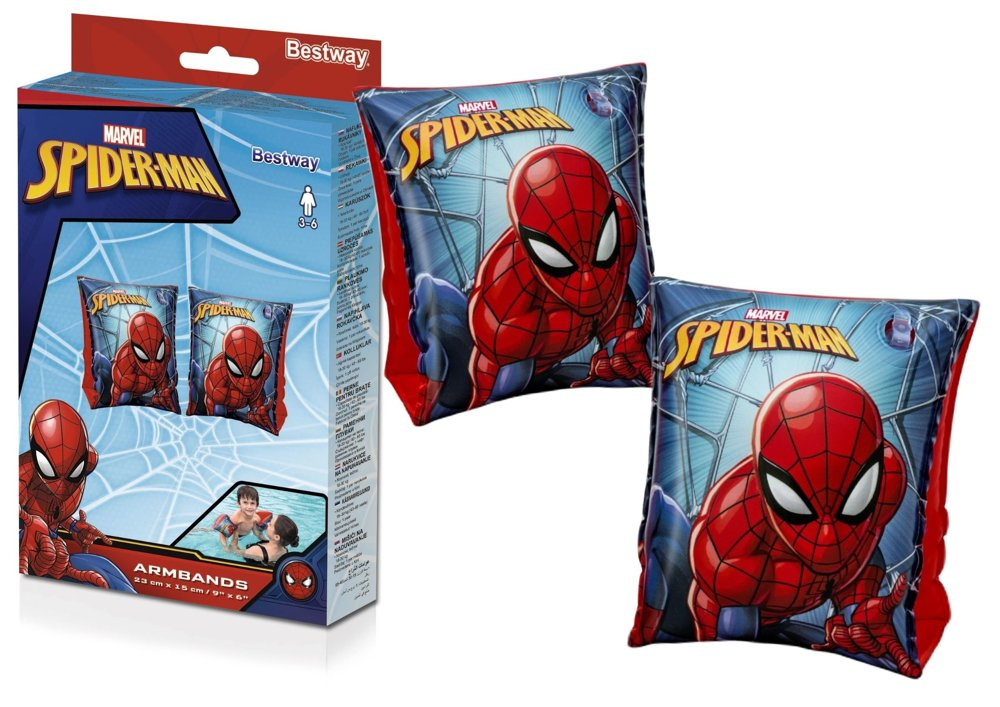 Brassards de Natation Gonflables Bestway Spider-Man 98001 pour Enfants - أكمام السباحة للأطفال سبايدرمان 7