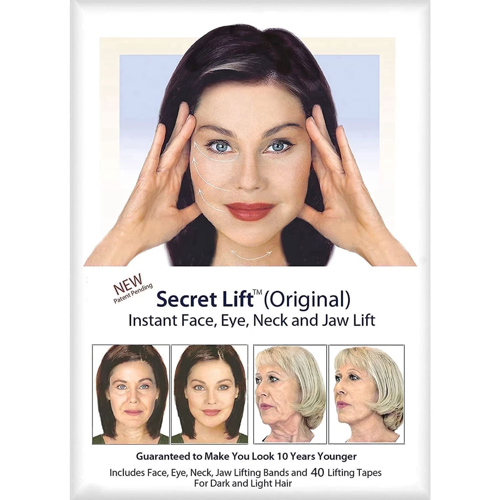 Bandes de Lifting Facial Invisibles pour un Visage en V Impéccable - أشرطة شد وإخفاء عيوب الوجه والرقبة الفورية 5