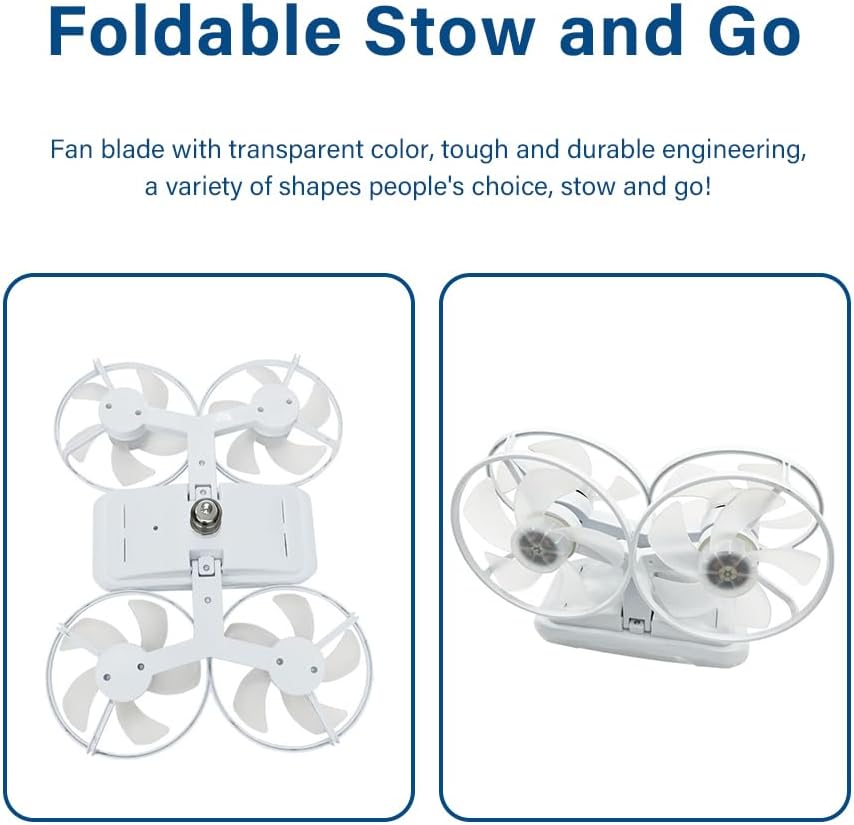 Ventilateur de Plafond Lumineux Design Drone E27 avec Télécommande - مروحة إضاءة ذكية بتصميم طائرة درون مع يد تحكم 5
