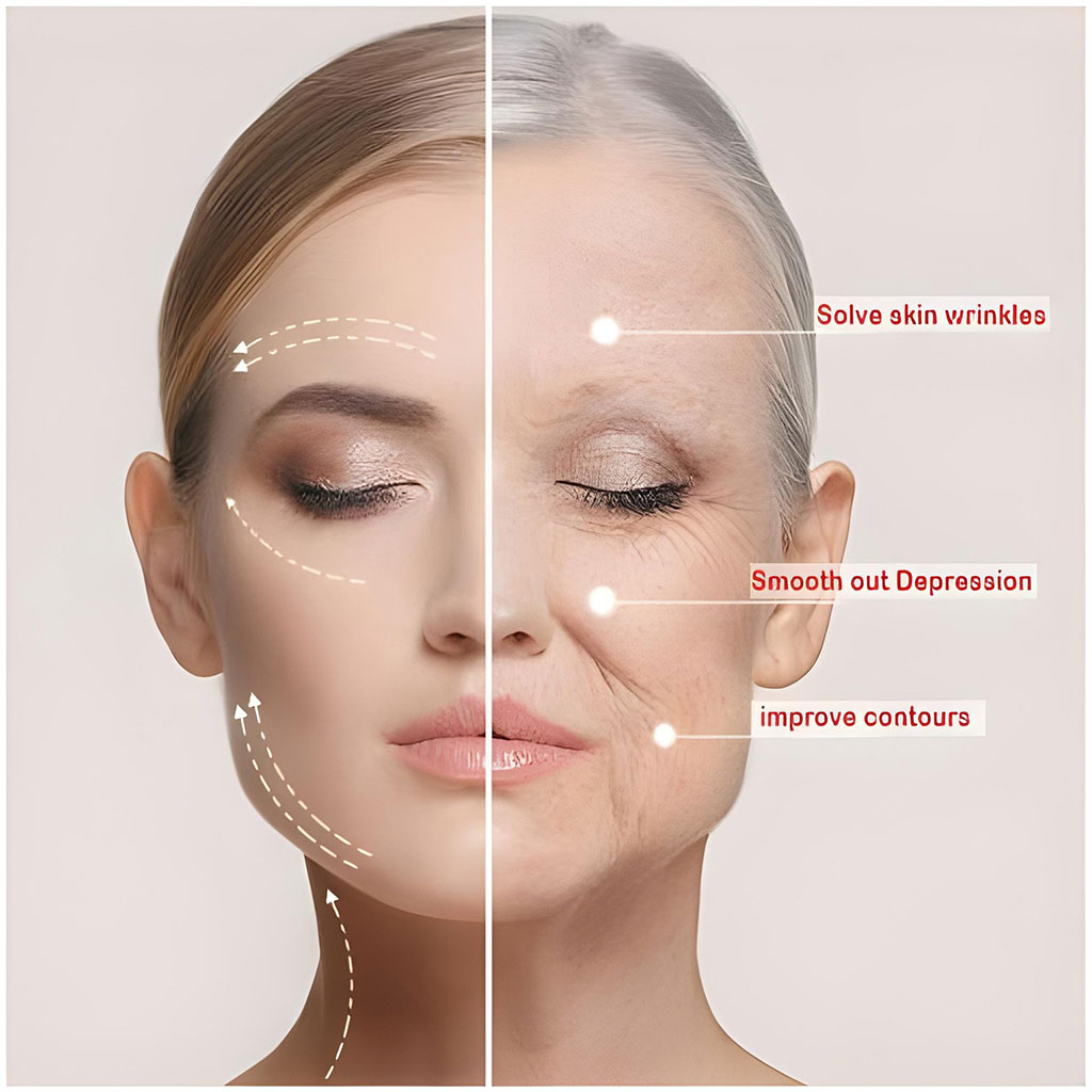 Bandes de Lifting Facial Invisibles pour un Visage en V Impéccable - أشرطة شد وإخفاء عيوب الوجه والرقبة الفورية 7