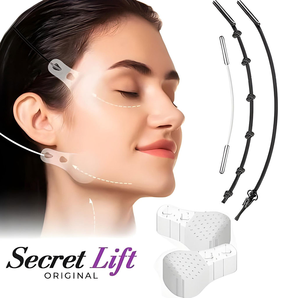 Bandes de Lifting Facial Invisibles pour un Visage en V Impéccable - أشرطة شد وإخفاء عيوب الوجه والرقبة الفورية 6