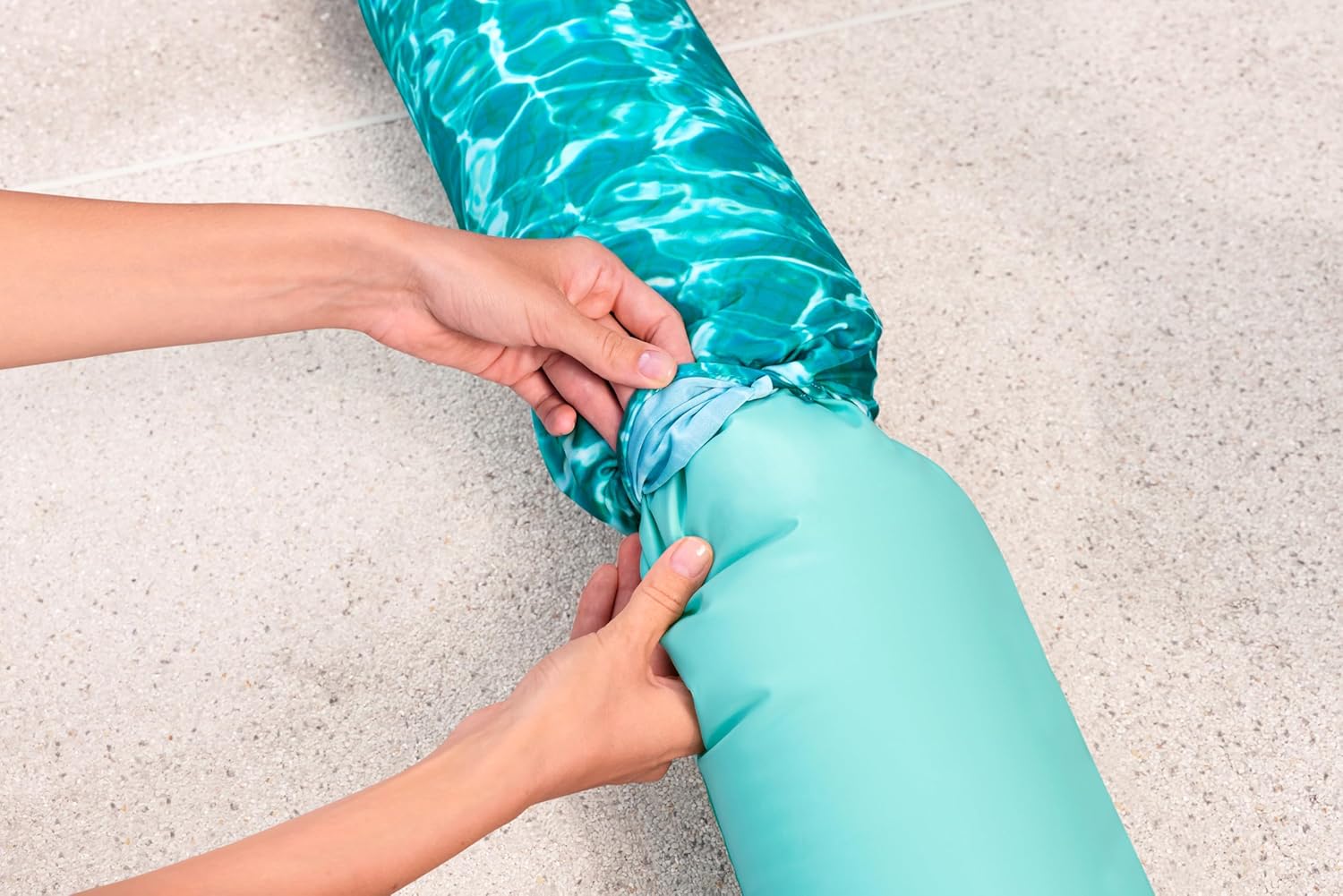 Nouille de Piscine Gonflable avec Housse en Tissu Lavable Bestway 43734 - عوامة مسبح هوائية مغطاة بالقماش 3
