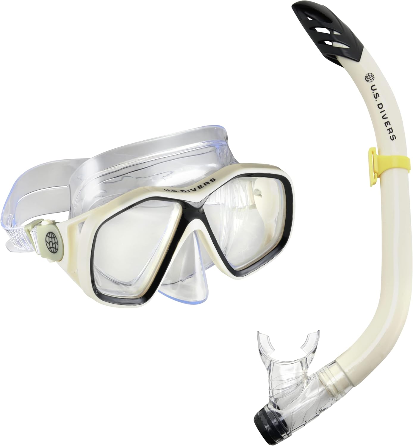 Kit de Snorkeling Masque Double Lentille Anti-Buée et Tuba avec Valve de Purge - طقم الغوص المتكامل بعدسات مضادة للضباب والكسر 1