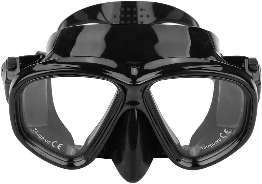 Kit de Snorkeling Masque en Verre Trempé Anti-Fuite et Tuba Flexible Grand Diamètre - طقم قناع الغوص أنبوب تنفس مرن 6