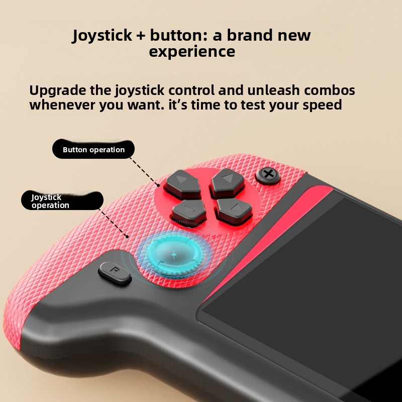Console de Jeux Rétro Portable avec 500+ Jeux Classiques et Manette Supplémentaire - جهاز الألعاب المحمول ريترو بـ 500 لعبة كلاسيكية مع ذراع تحكم إضافي - 9