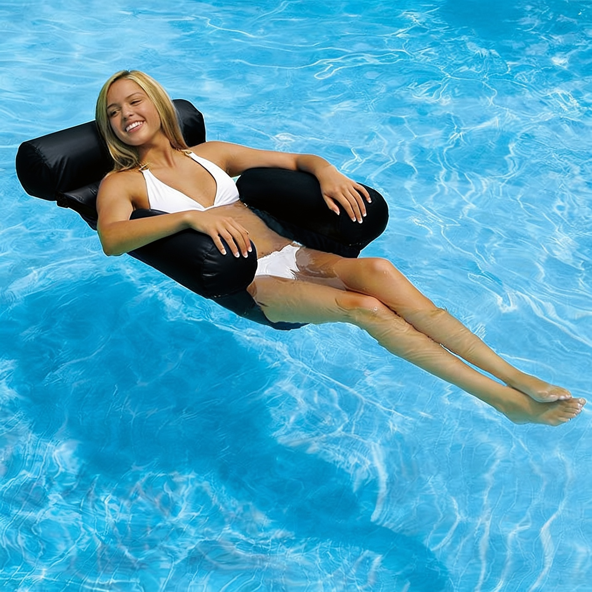 Hamac de Plage Flottant avec Siège Réglable - عوامة إسترخاء مائية - 6
