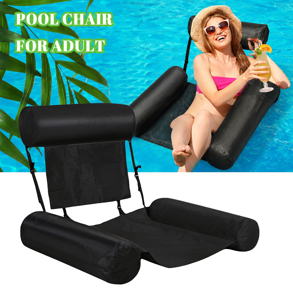 Hamac de Plage Flottant avec Siège Réglable - عوامة إسترخاء مائية 1