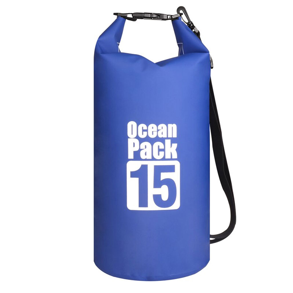 Sac Étanche Ocean Pack Dry Bag 15L Haute Résistance avec Double Bretelles - حقيبة مقاومة للماء بالكامل بسعة 15 لتر - 11