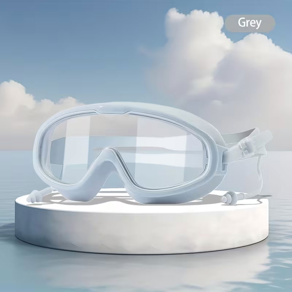 Lunettes de Natation Anti-Buée et Protection UV400 - نظارات سباحة احترافية مضادة للضباب والأشعة فوق البنفسجية برؤية 180درجة - 7