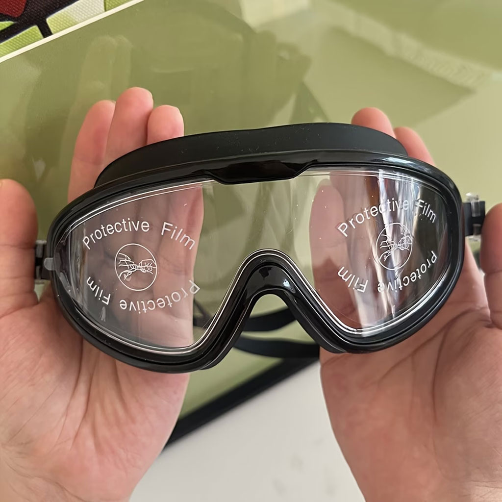 Lunettes de Natation Anti-Buée et Protection UV400 - نظارات سباحة احترافية مضادة للضباب والأشعة فوق البنفسجية برؤية 180درجة 13
