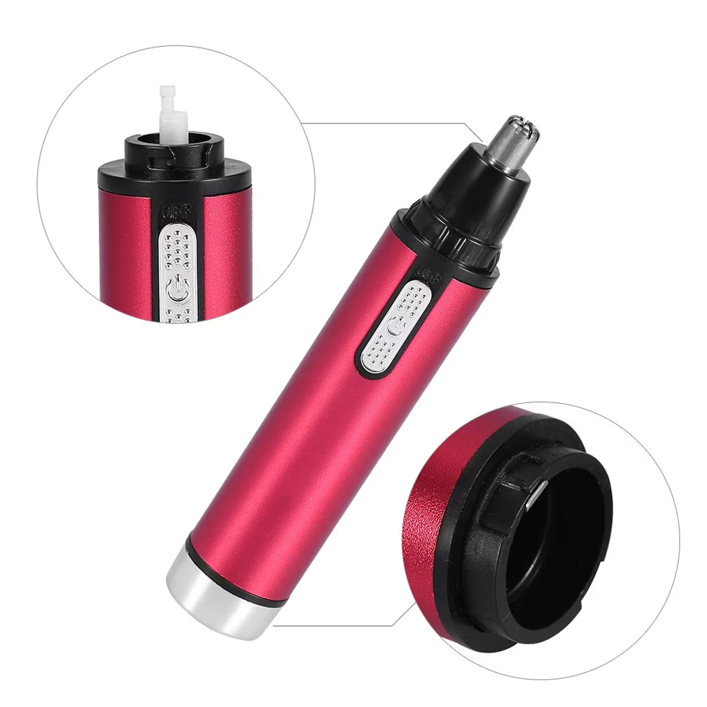 Tondeuse Nez et Oreilles Rechargeable USB avec Lames Rotatives à 360° - ماكينة حلاقة وتشذيب شعر الأنف والأذن القابلة للشحن - 8