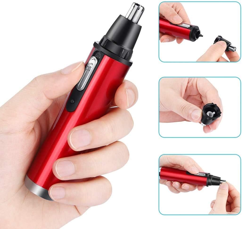 Tondeuse Nez et Oreilles Rechargeable USB avec Lames Rotatives à 360° - ماكينة حلاقة وتشذيب شعر الأنف والأذن القابلة للشحن 6