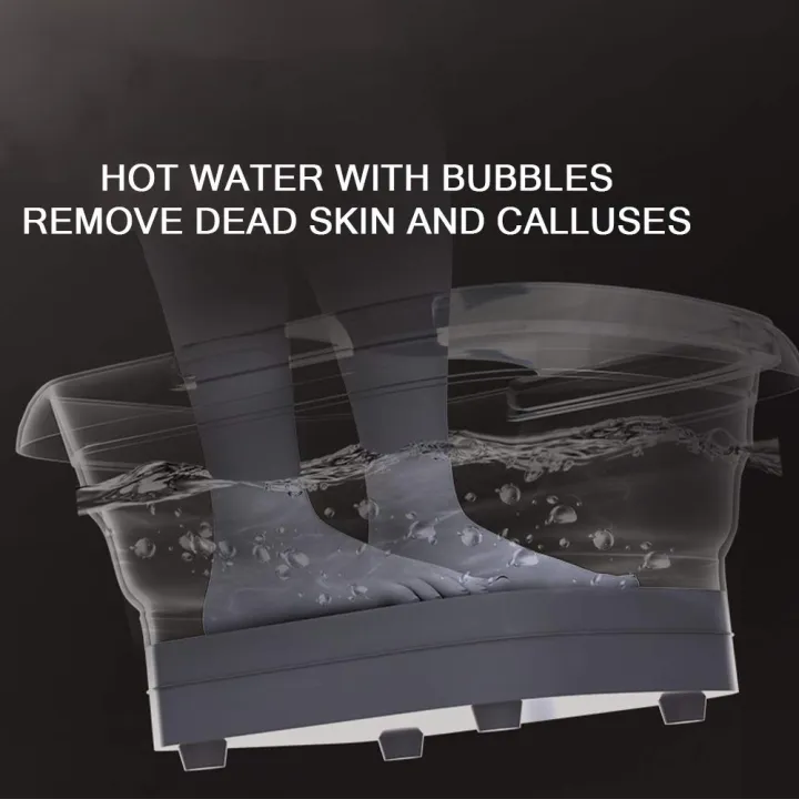 Masseur pour Pieds Pliable Hydromassant et Chauffant avec Rouleaux Shiatsu - جهاز مساج وتدليك القدمين المطور القابل للطي مع خاصية التسخين والفقاعات - 8