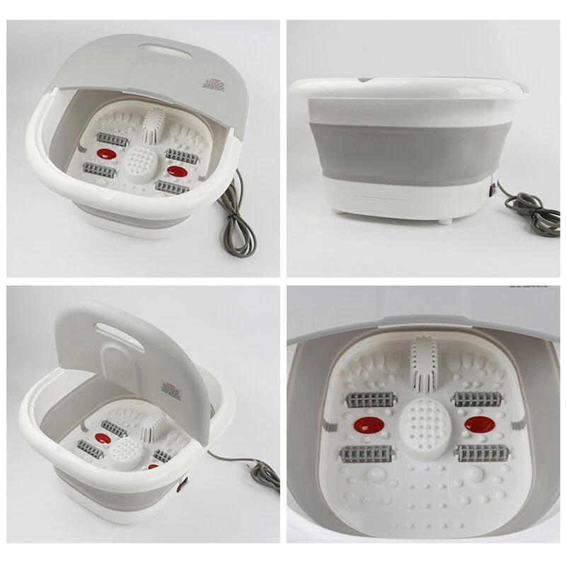 Masseur pour Pieds Pliable Hydromassant et Chauffant avec Rouleaux Shiatsu - جهاز مساج وتدليك القدمين المطور القابل للطي مع خاصية التسخين والفقاعات - 12