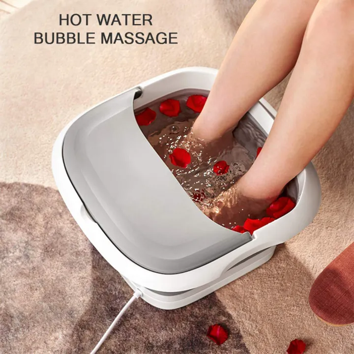 Masseur pour Pieds Pliable Hydromassant et Chauffant avec Rouleaux Shiatsu - جهاز مساج وتدليك القدمين المطور القابل للطي مع خاصية التسخين والفقاعات 3