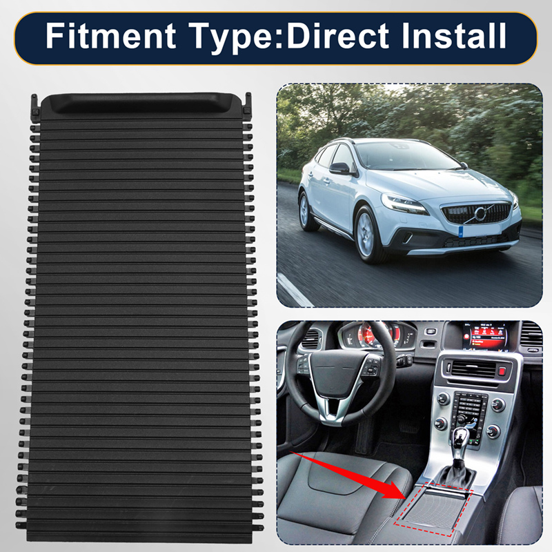 Cache Coulissant de Console Centrale pour Voiture - غطاء ستارة الكونسول الوسطي المنزلق للسيارات - 6