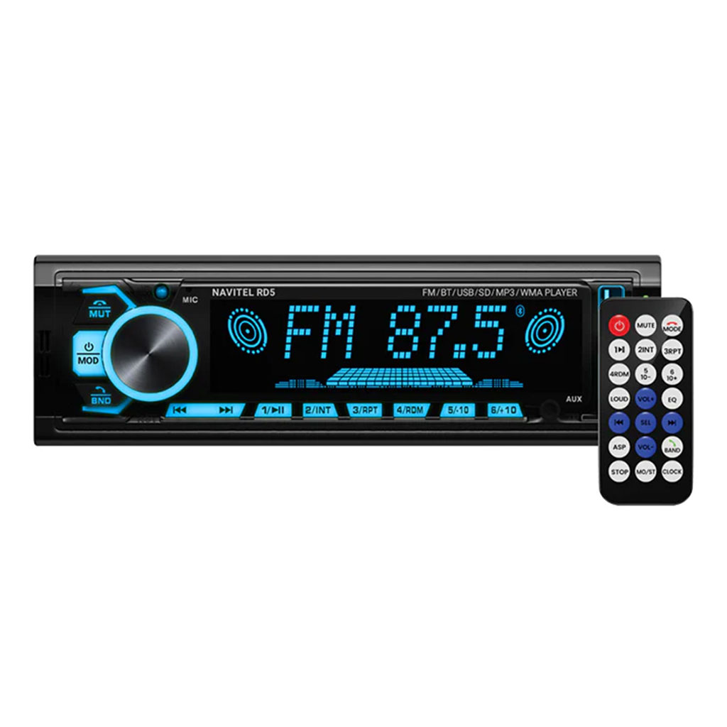 Autoradio Stéréo de Voiture 320W Bluetooth Mains-Libres, USB, SD et Lecteur MP3 - مسجل راديو السيارة بقوة 320 واط مع تقنية البلوتوث والتحكم عن بعد - 1