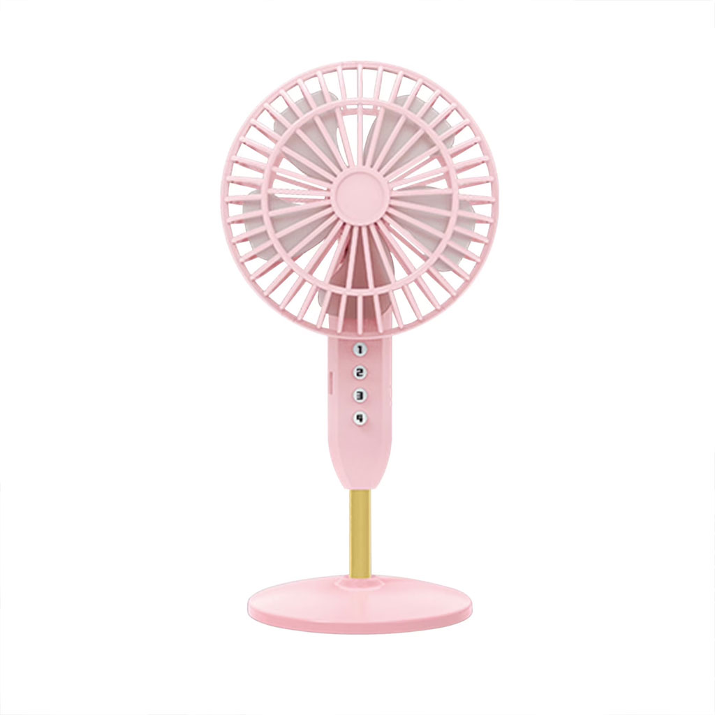 Mini Ventilateur de Bureau Portable USB - Ultra-Silencieux avec Batterie 1200mAh - مروحة المكتب اللاسلكية والمحمولة فائقة الهدوء بـ 3 سرعات 3