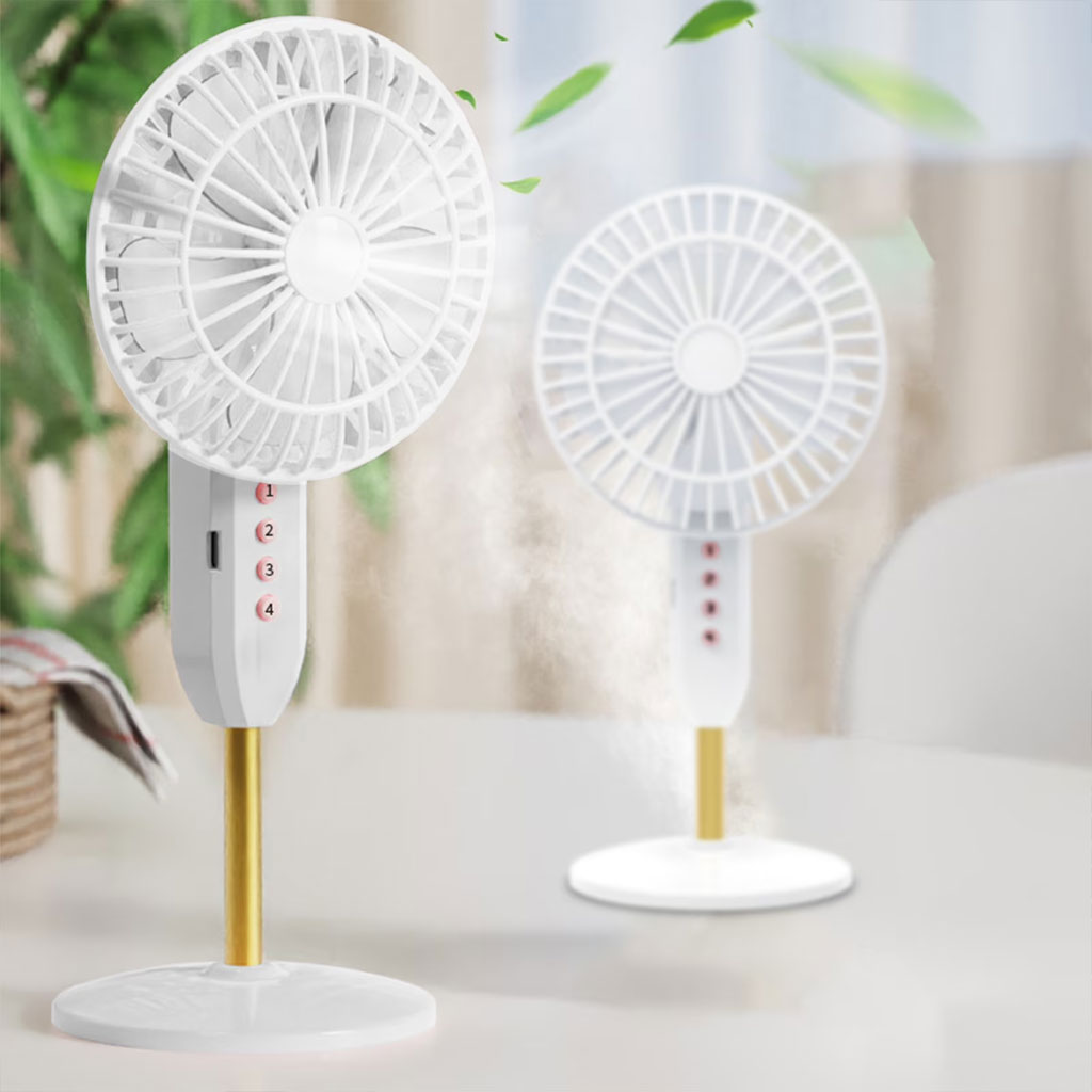 Mini Ventilateur de Bureau Portable USB - Ultra-Silencieux avec Batterie 1200mAh - مروحة المكتب اللاسلكية والمحمولة فائقة الهدوء بـ 3 سرعات 6