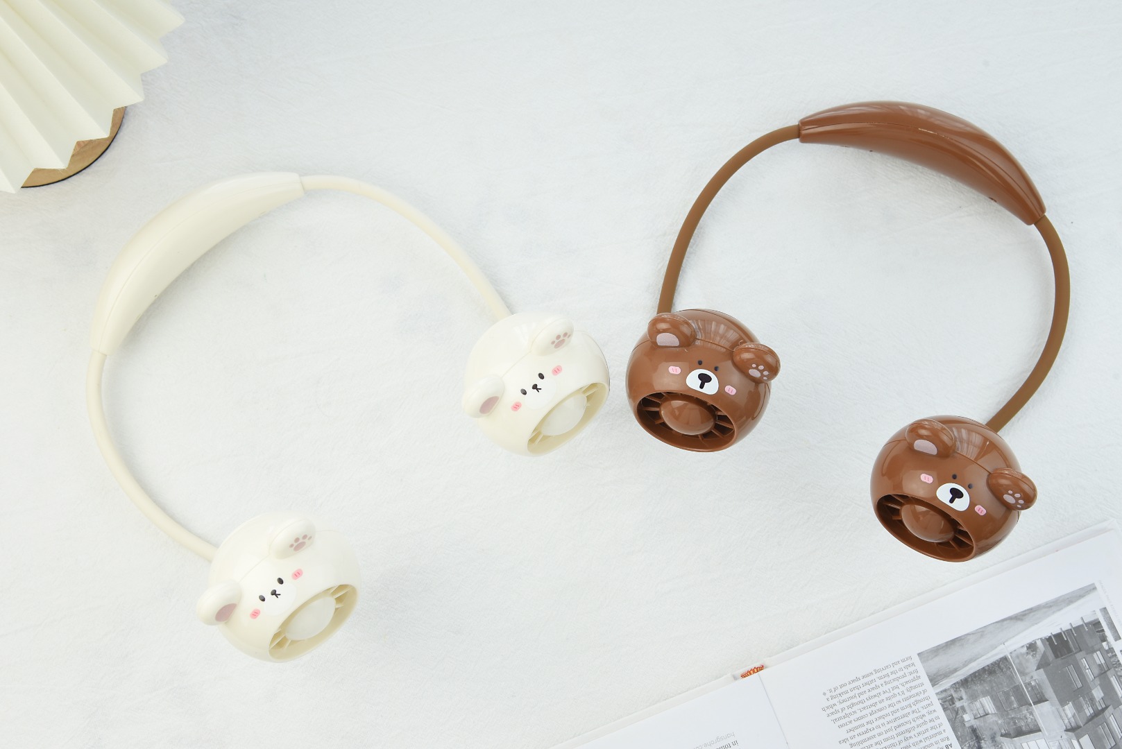 Mini Ventilateur de Bureau Orientable USB - Compact et Ultra-Silencieux - مروحة العنق المصغرة والمرنة للتبريد الصامت - 4