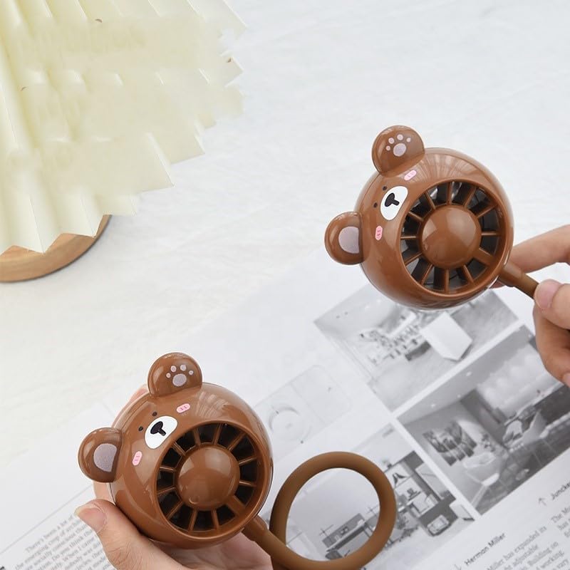 Mini Ventilateur de Bureau Orientable USB - Compact et Ultra-Silencieux - مروحة العنق المصغرة والمرنة للتبريد الصامت 8
