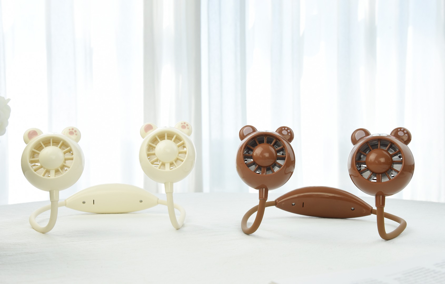 Mini Ventilateur de Bureau Orientable USB - Compact et Ultra-Silencieux - مروحة العنق المصغرة والمرنة للتبريد الصامت - 9