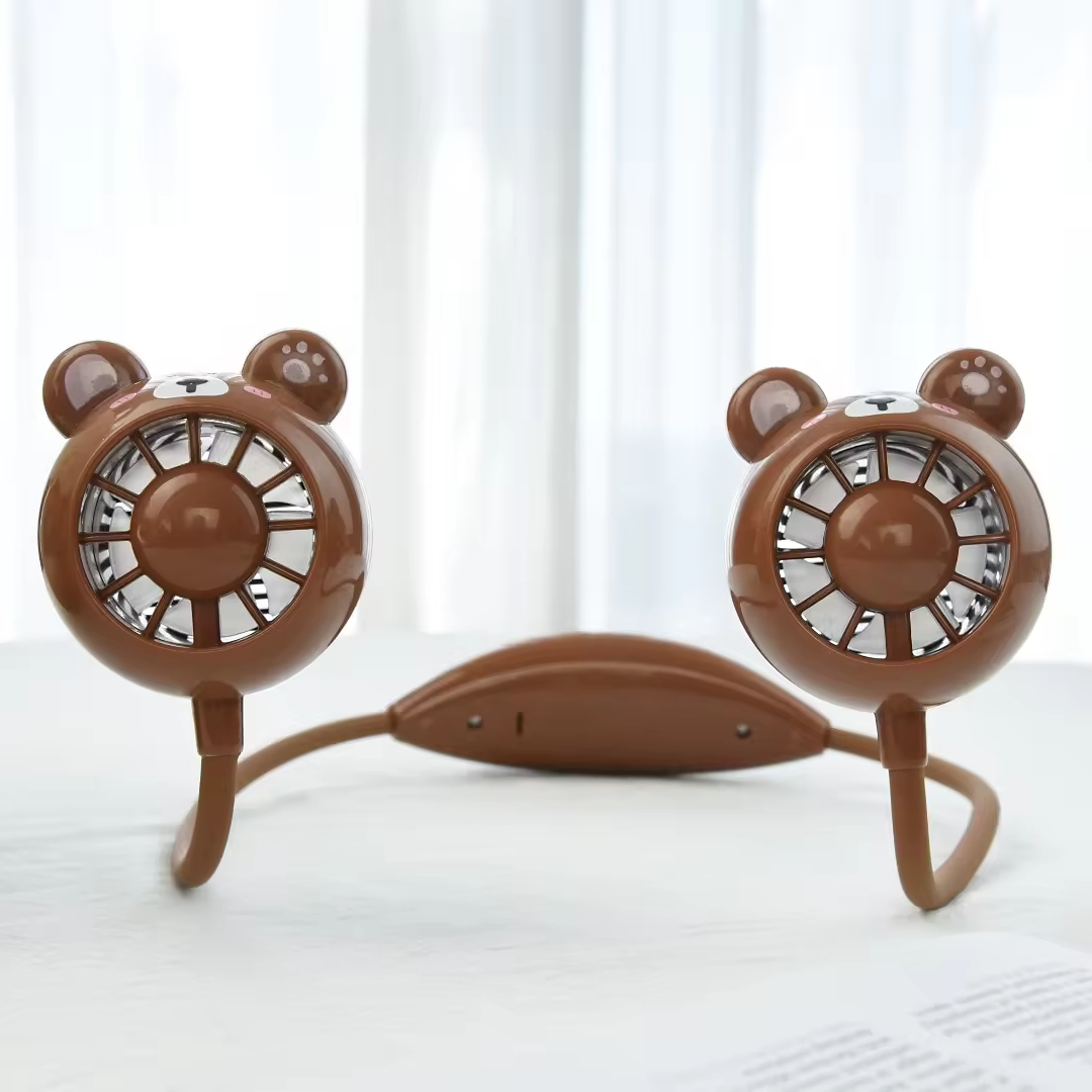 Mini Ventilateur de Bureau Orientable USB - Compact et Ultra-Silencieux - مروحة العنق المصغرة والمرنة للتبريد الصامت 9