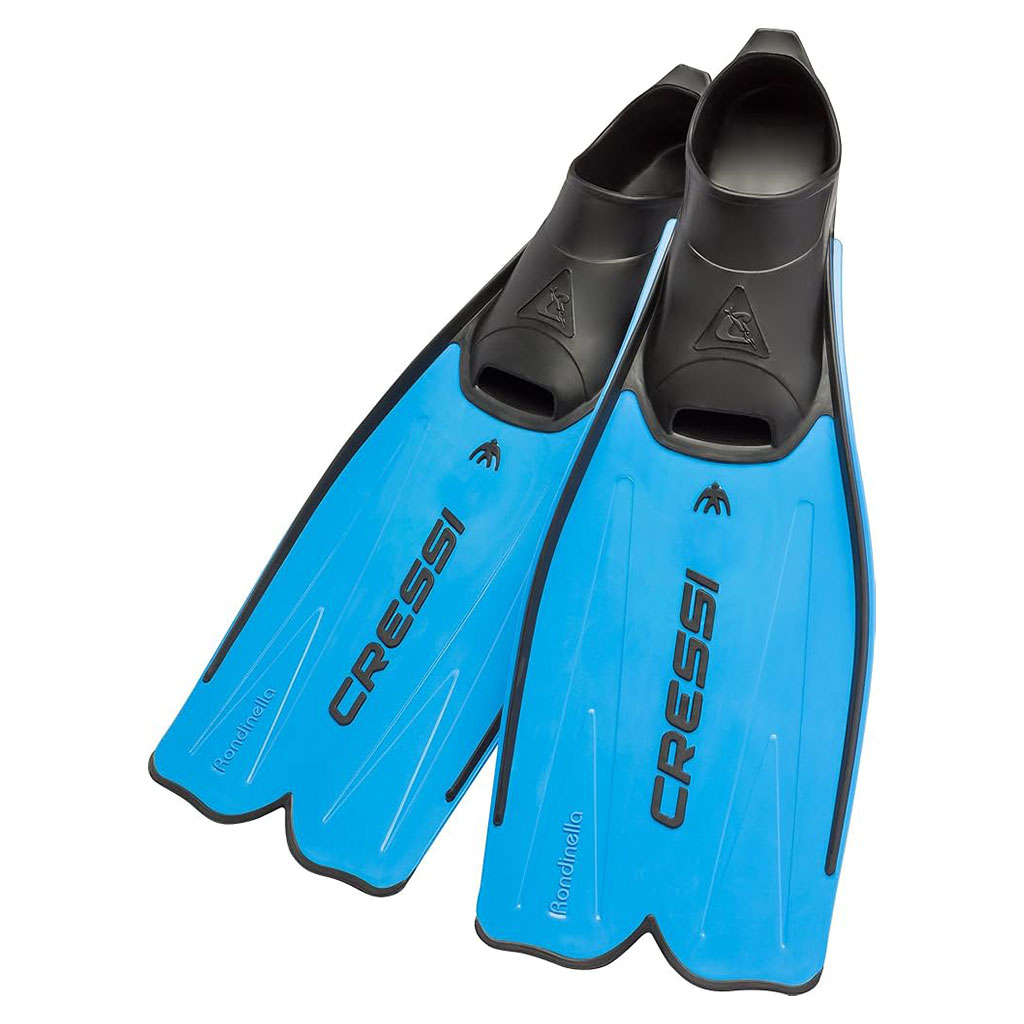 Cressi Pro Rondinella Palmes Chaussante de Plongée Bleu - زعانف الغوص والسباحة الاحترافية 1