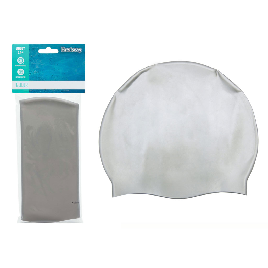 Bonnet de Natation en Silicone - Sans Latex, Confort Maximal pour Adultes - بونيه وقبعة السباحة السيليكونية - 2
