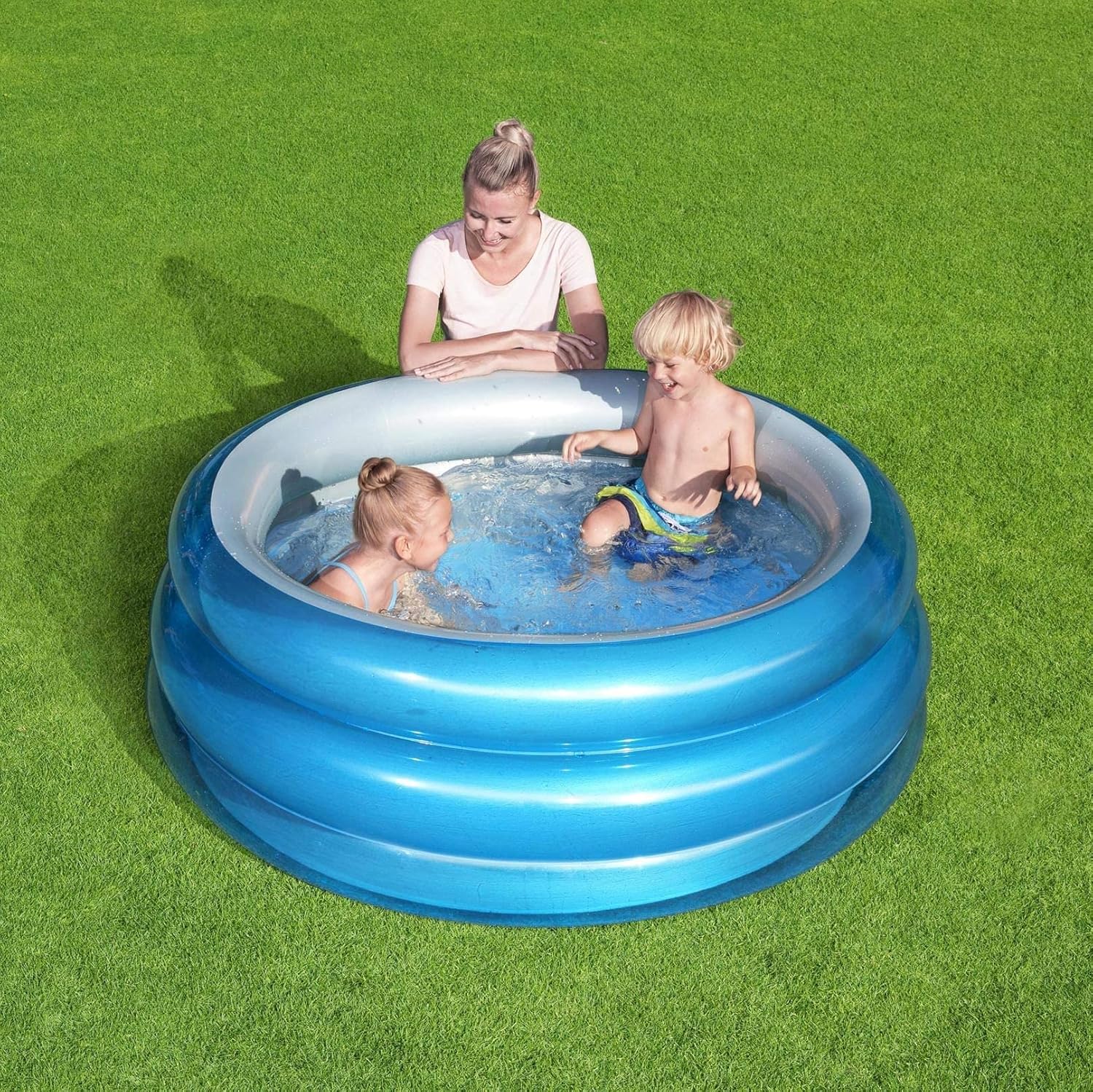 Piscine Gonflable Enfant Bestway 51041 Design Aquarium - مسبح الأطفال الدائري المنفوخ 1