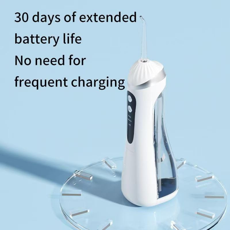 Hydropulseur Dentaire Sans Fil Jet Dentaire Portable à 3 Modes et 4 Buses - جهاز تنظيف الأسنان واللثة المائي 4